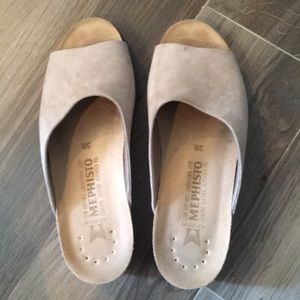 Mephisto sandals (so comfy)
